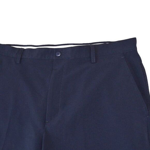 FootJoy Mens Size 38 Flat Front Stretch Golfing Golf Chino Shorts Navy - Picture 4 of 9